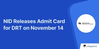 NID Releases DRT Admit Card for PhD Admission on November 14; Check Direct Link Here